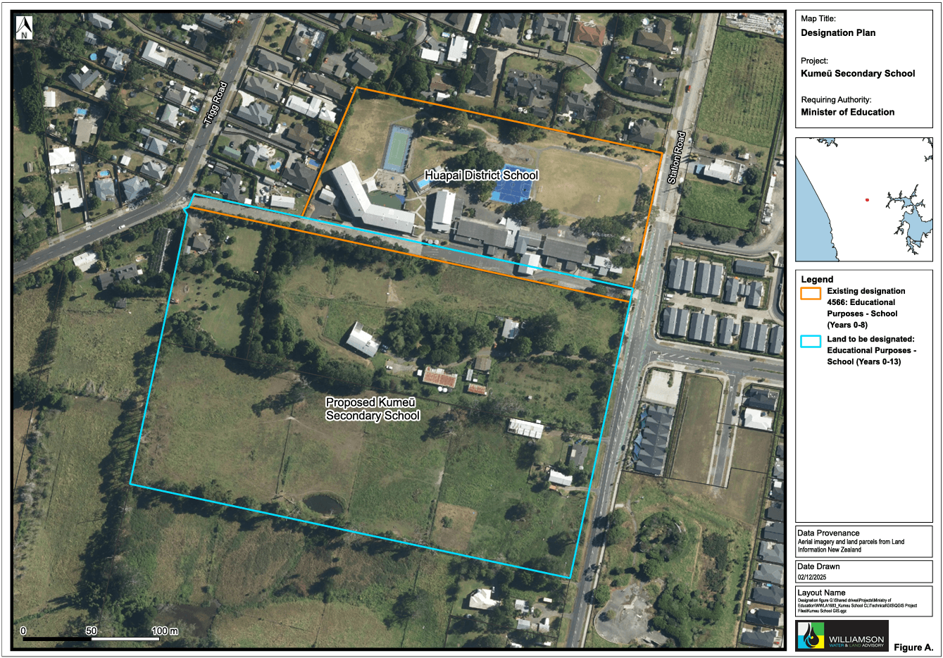 Te Ara Hauāuru Northwest Busway station render