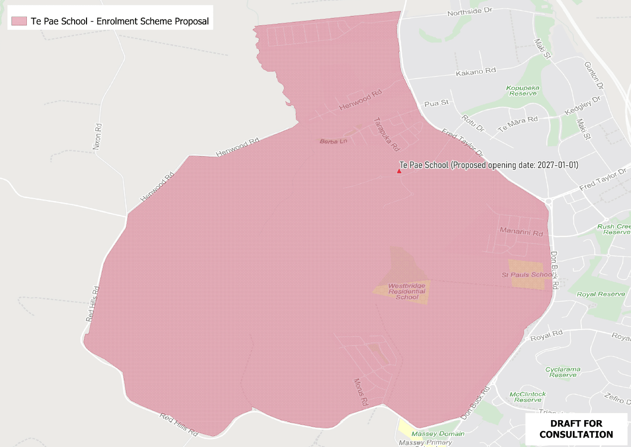 Te Ara Hauāuru Northwest Busway station render
