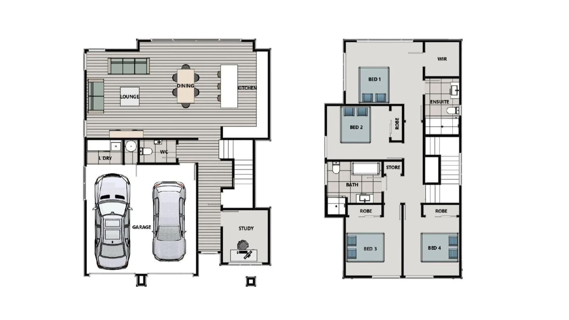Floor plan for Family Living in Rua Hills